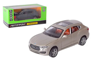Машина металева "Автопром" 68398 1:32 Maserati Levante SUV, на батарейках, світло, звук, відкриваються двері, в коробці 20 * 11 * 10 см