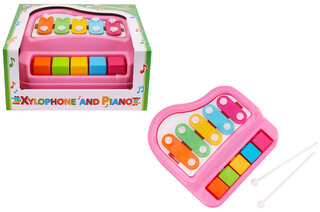 Ксилофон-фортепіано рожевий 7907 ТЕХНОК