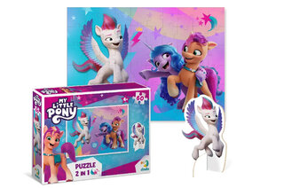 Пазл "My Little Pony" 60ел. з фігуркою "Пригоди Санні, Іззі та Зіпп" 200137 DoDo