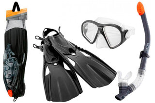 Набір для плавання INTEX маска+трубка+ласти 14р. 55657 р.58*18*23см
