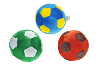 Іграшка м'яконабивна М'яч футбольний блакитно-жовтий МС 180402-01