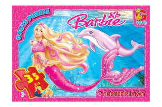 Пазли 35 ел. ТМ "G-Toys" із серії "Barbie" BA015