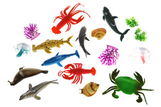 Набір морських тварин в кульку 303-119