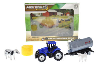 Трактор "Фермер" з тваринами в коробці 798-A165 р.20,5*14,2*4,8см