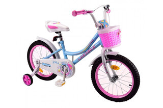 Велосипед дитячий 2-х колісний 12'',  211208, Like2bike Jolly, блакитний, рама сталь, із дзвінком, руч.гальма, збірка 75%