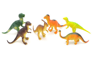 Набір динозаврів в кульку 6шт FY-013