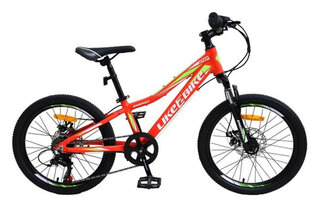 Велосипед підлітковий 2-х коліс. 20" A212003 LIKE2BIKE Energy, колір Помаранчевий матовий, рама алю
