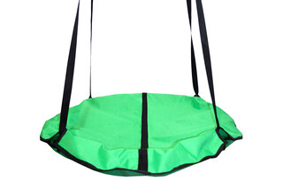 Гойдалка підвісна для дітей та дорослих, гніздо лелеки «Take&Ride Nest» Light Green (салатова)