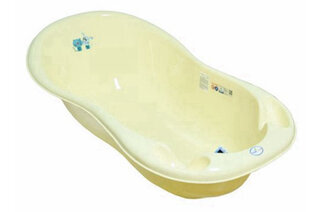 Ванночка зі зливом LUX "Пес і Кіт" 102 см (жовтий) PK-005 ODPLYW-102 TEGA