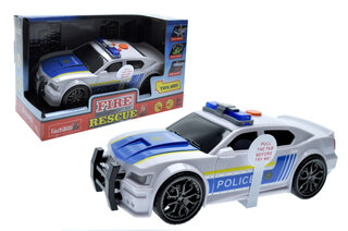 Машина "Поліція" інерційна, озвучена, зі світлом, в коробці 2022B-2 р.18*8,5*10,5см