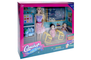Лялька "Вчителька в школі" в коробці KQ179C р.40*32,5*7см