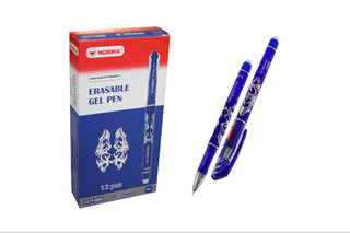 Ручка Norma гелева пиши-стирай 3177-06N 0,38 мм Синя