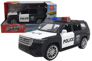 Машина "Поліція" інерційна, озвучена, зі світлом в коробці RJ5508B р.24,4*11*10,9см