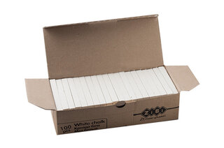 КРЕЙДА ZIBI біла 100шт карт. коробка ZB.6712-12 KIDS Line