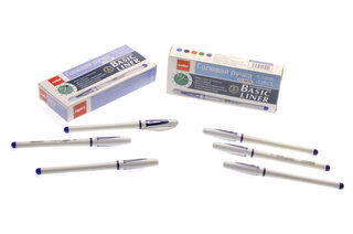 Ручка гелева CELLO 0.5мм синя/фіолетова 801АС/801АФ
