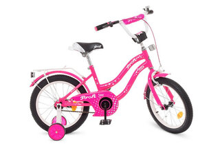 Велосипед дитячий PROF1 16д. Y1692-1 Star, SKD75, ліхтар, дзвінок, дзеркало, кошик, малиновий