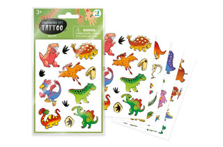 Набір дитячих тимчасових татуювань "Час динозаврів" 301104 DoDo