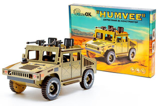 Дерев'яний 3D конструктор "HUMVEE" Puz-00926 р.22*11*12,5см PuzzleOk