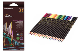 Олівці кольорові професійні Art Pro 24кол 15160