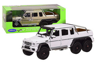 Уцінка 45% Машина металева 24061W  WELLY 1:24 MERCEDES-BENZ G63 AMG 6X6, 2 кольори, в коробці 26.5*11.5*10 см