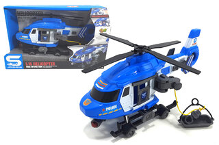 Вертоліт поліцейський інерційний, озвучений, зі світлом, в коробці JS128B р.31,5*12,5*18,5см