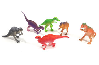 Набір динозаврів в кульку 6шт 303-57