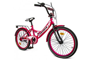 Велосипед дитячий 2-х колісний 20'' 212004 Like2bike Sky, рожевий, рама сталь, з дзвінком, ручні гальма