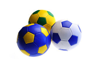 М'яч футбольний BT-FB-0276 PVC 340 г 3 кольори