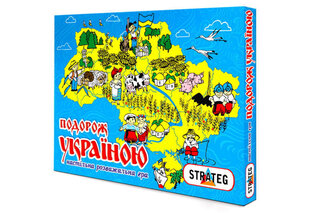 Настільна гра бродилка "Подорож Україною" 59 STRATEG
