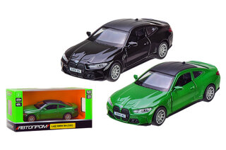 Машина металева. "Автопром", 4371, 1:42 BMW M4 (G82), 2 кольори, відкриваються двері, в коробці р. 14,5*6,5*7см