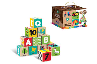 Дерев'яна іграшка Kids hits KH20/030 Кубик 5см набір 12 шт в коробці р. 16,5*10,5*10,8 см