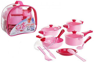 Набір посуду "Cooking Set" 25предметів рожевий 1757 Юніка