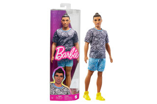 Лялька Кен "Модник" в футболці з візерунком пейслі Barbie