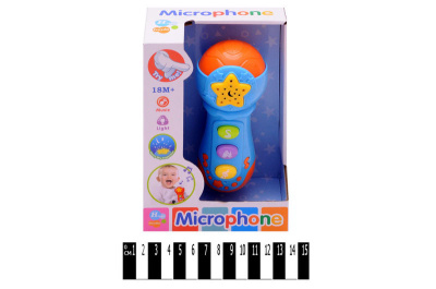Мікрофон для малюків в коробці 60083 р.12,5*8*18,5 см 