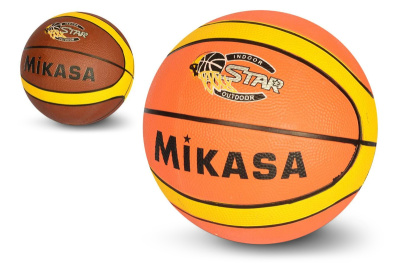 М`яч баскетбольний VA 0058 розмір7, резина, 12панелей, 2кол., 580-600г,в кульку