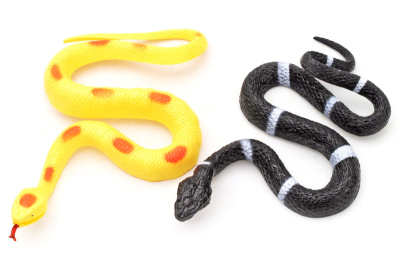 Змія з твердої гуми (2 шт в кульку) PX8-002H р.27*18*3 см