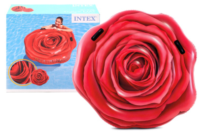 Матрац надувний "Червона троянда" в коробці 58783 INTEX