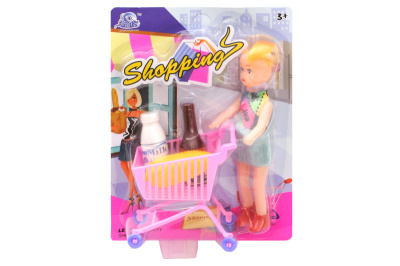 Лялька з візочком для супермаркету на планшеті HJ-5081 р.26,5*19,5 см
