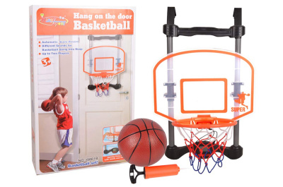 Баскетбольне кільце підвісне, озвучене, з лічильником в коробці 39881B