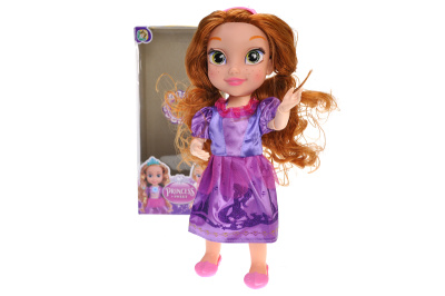 Лялька за мотивами мультфільму озвучена, зі світлом, в коробці L-85-4 р.17*10*37см.