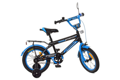 Велосипед ПРОФІ 16 "Inspire" SY1653 чорно-син.мат 2021