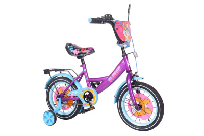 Велосипед TILLY Fluffy 14" T-214213/1 purple+blue /1/