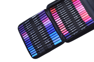 Набір акварельних маркерів Color Pencil 100 кольорів DW-100 чохол