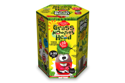 Набір креативної творчості "GRASS MONSTERS HEAD" GMH-01-01U,02U,03U...08U DANKO