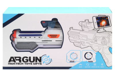 Віртуальний пістолет AR Game Gun з кріпленням для смартфона в коробці AR003 р.58*30*9см