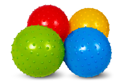 М'яч 9" їжак BT-PB-0139 4 кольори 90 г сітка 