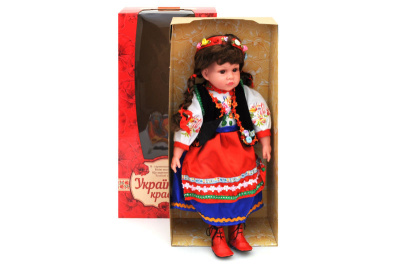Лялька музична Українська красуня М 1191 в коробці 49*23,5*12 см