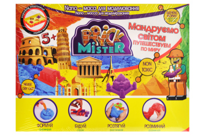 Набір для моделювання TM Brick Mіster Мандруємо світом 90012