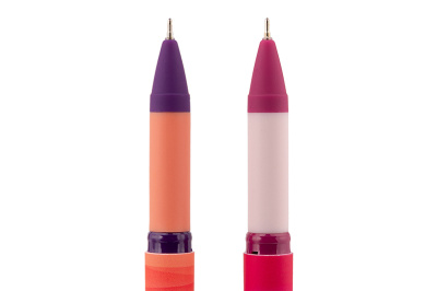 Ручка кулькова YES Gradient mood 0,7 мм фіолетова 412177