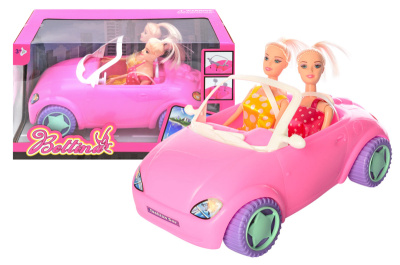 Машинка з двома ляльками, в коробці 68086 р.19*20*34,5см.
